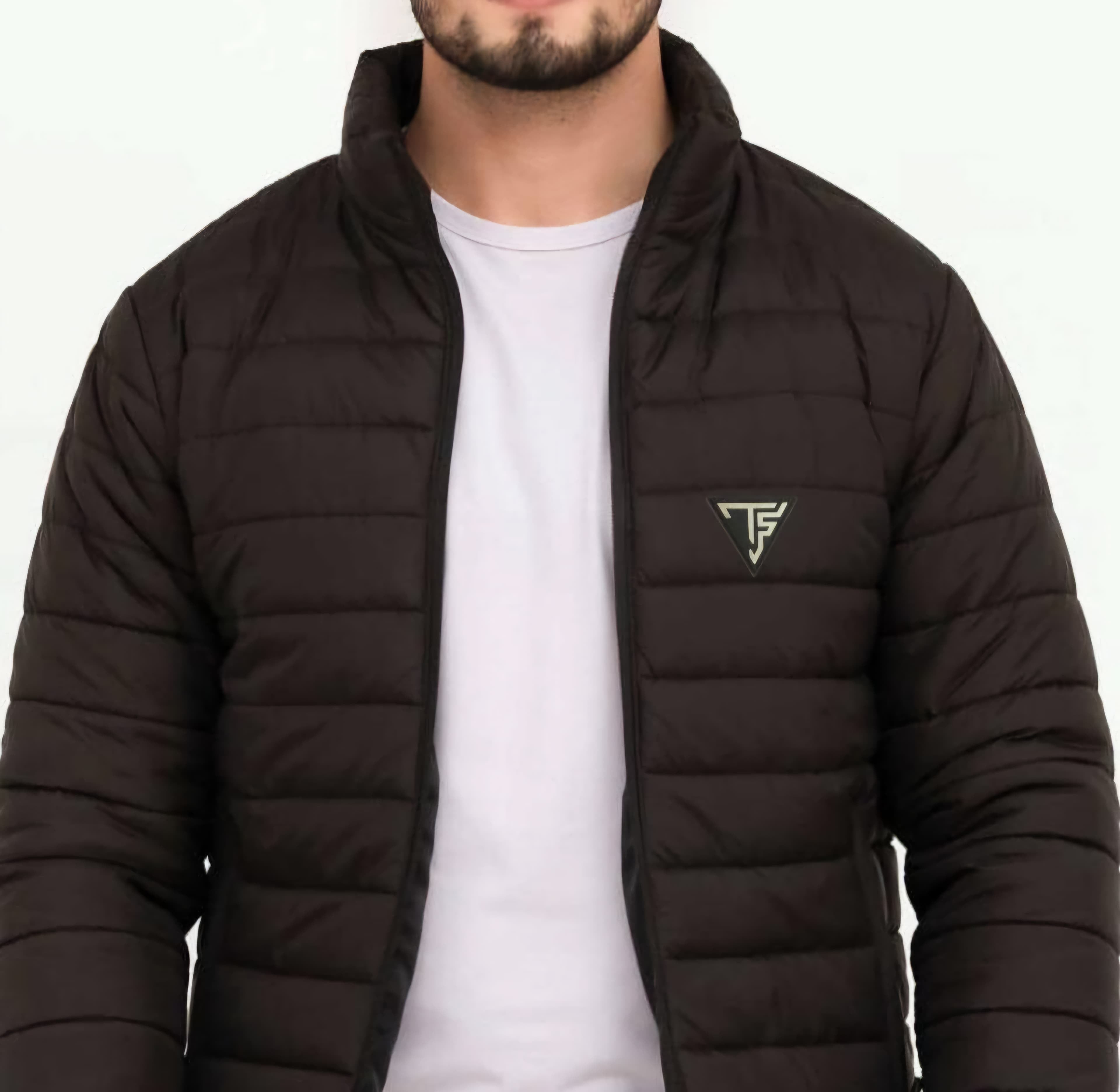 Men's Plain Puffer Jacket