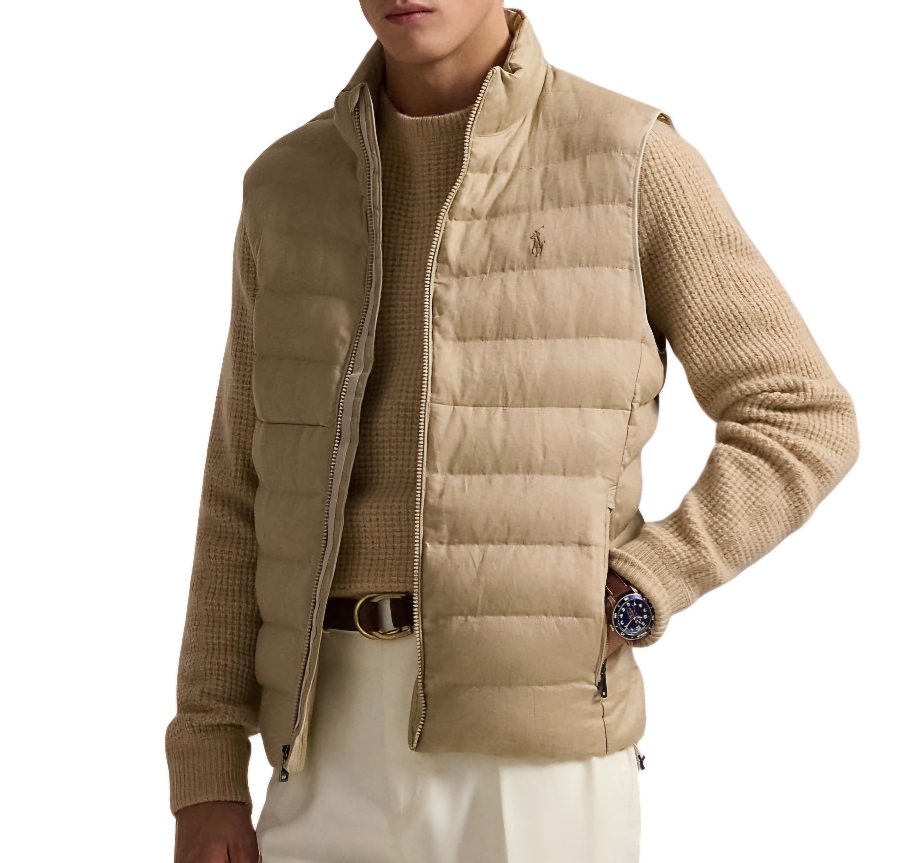 Men's Polo Puffer jacket