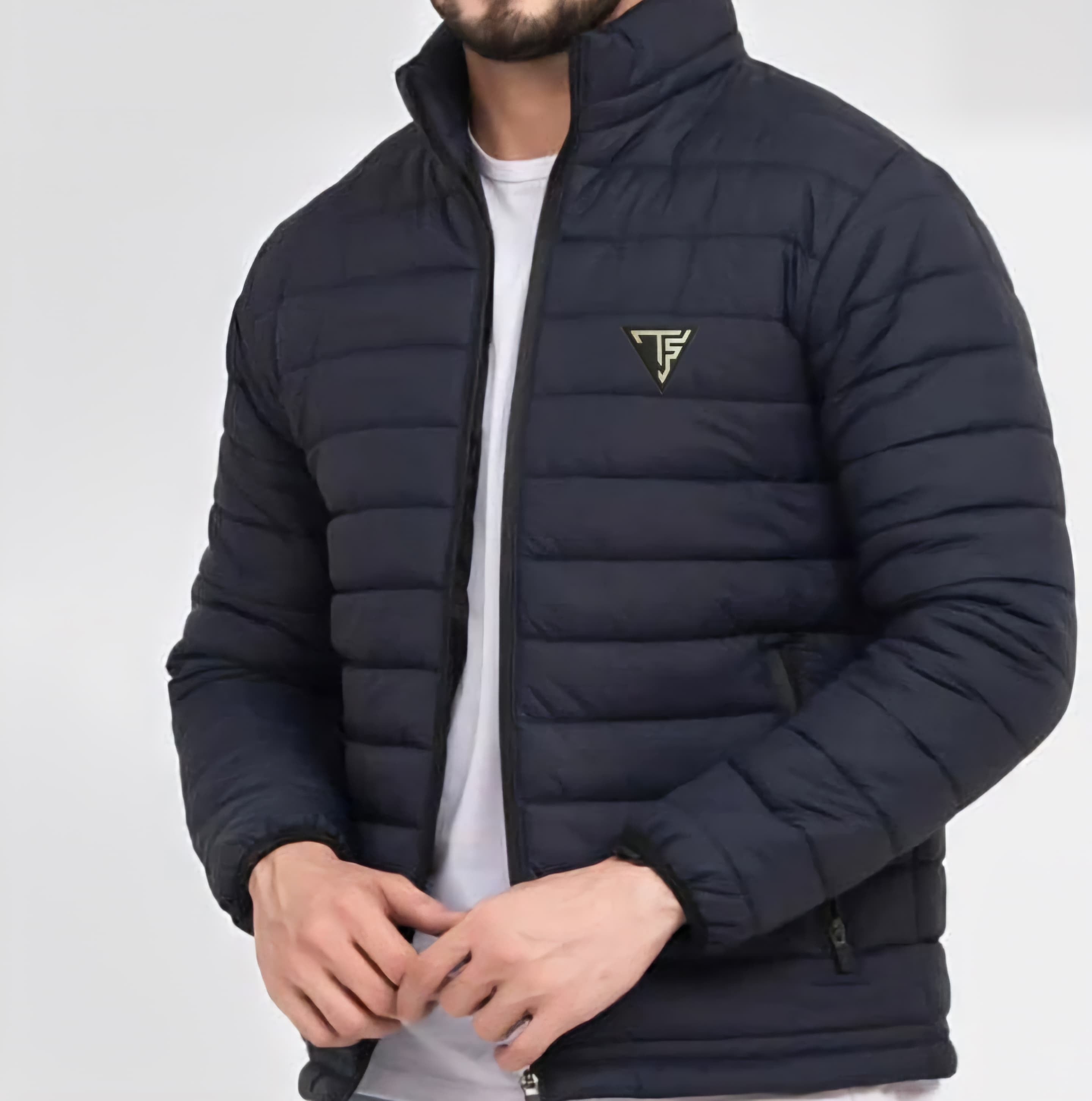 Men's Plain Puffer Jacket